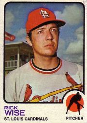 1973 Topps Baseball Cards      364     Rick Wise